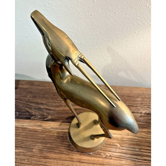 Vintage Brass MCM Large Antelope Gazelle Deer Figurine 13.5 Inches - Picture 6 of 12